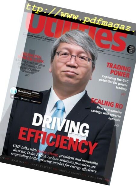 Utilities Middle East – June 2018 Cover