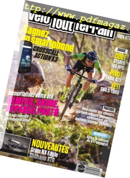 Velo Tout Terrain – juillet-aout 2018 Cover