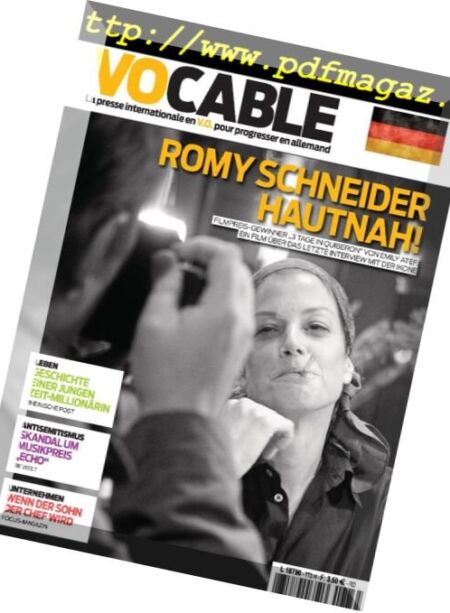 Vocable Allemand – 31 mai 2018 Cover
