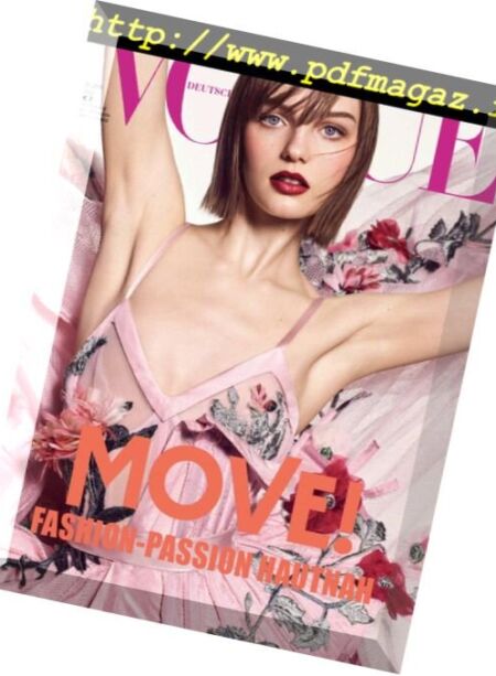 Vogue Germany – Juli 2018 Cover