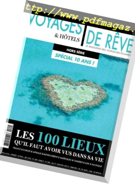 Voyages et Hotels de reve – Hors-Serie – mai 2018 Cover