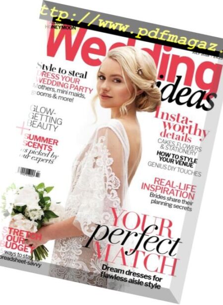 Wedding Ideas – July 2018 Cover