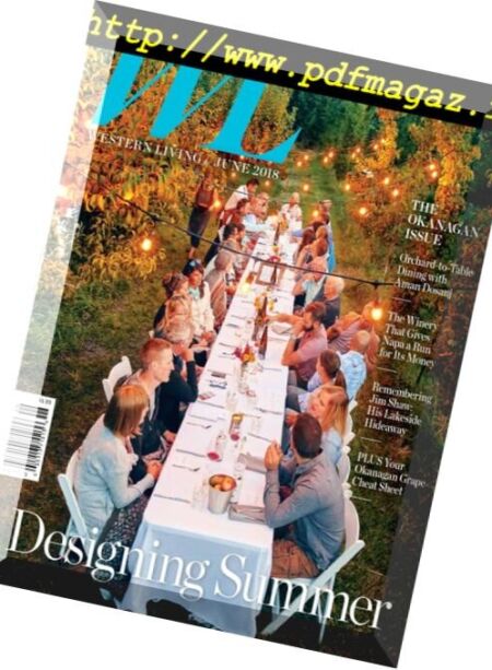 Western Living – June 2018 Cover