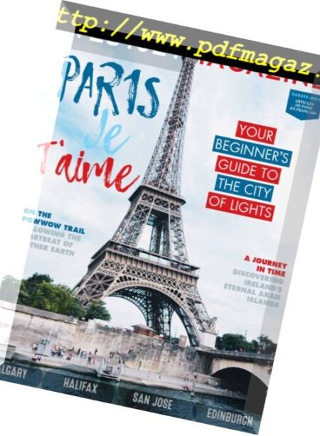 WestJet Magazine – June 2018 Cover