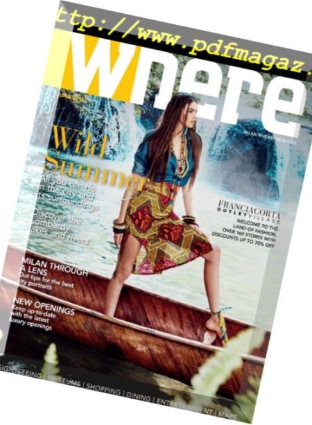 Where Milan – June 2018 Cover