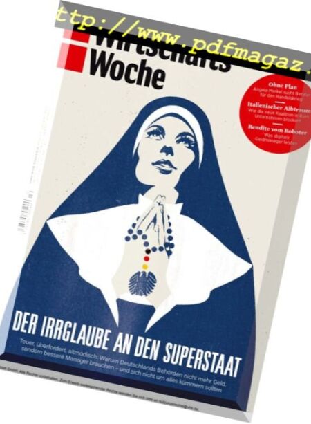 Wirtschaftswoche – 26 Mai 2018 Cover