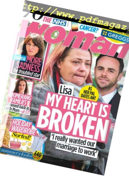 Woman UK – 02 July 2018 Cover