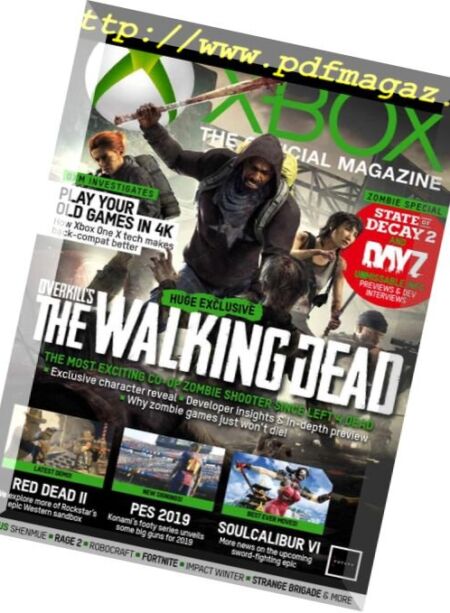 Xbox The Official Magazine UK – July 2018 Cover