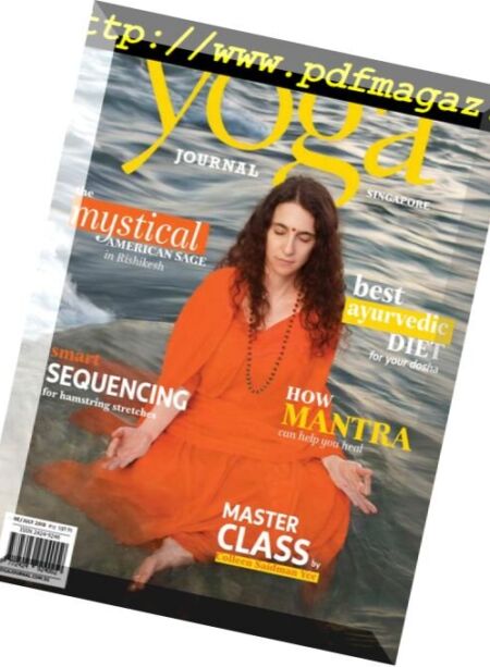 Yoga Journal Singapore – June-July 2018 Cover