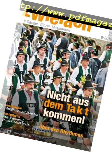Zwiefach – Marz-April 2018 Cover