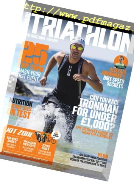220 Triathlon UK – August 2018 Cover