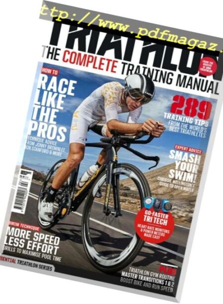 220 Triathlon UK – Triathlon The Complete Training Manual 2018 Cover