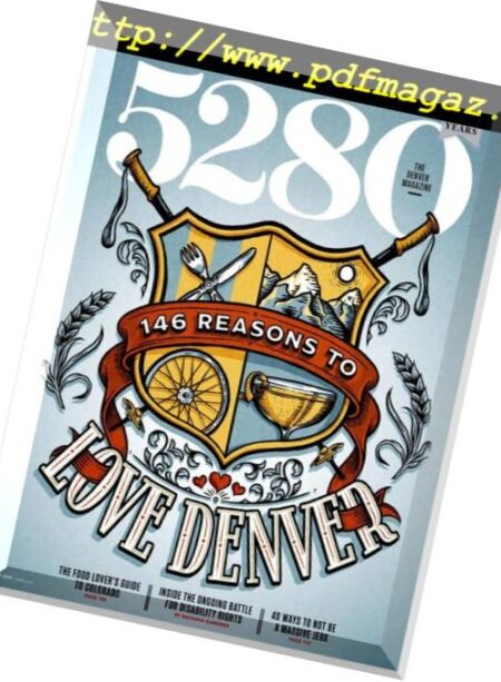 5280 Magazine – July 2018 Cover
