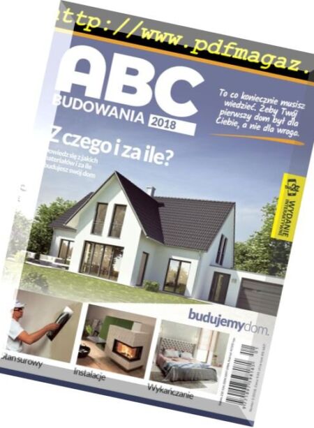 ABC Budowania – Nr.1, 2018 Cover