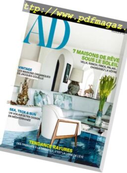 AD Architectural Digest France – juillet 2018