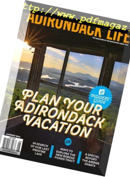 Adirondack Life – July 2018 Cover