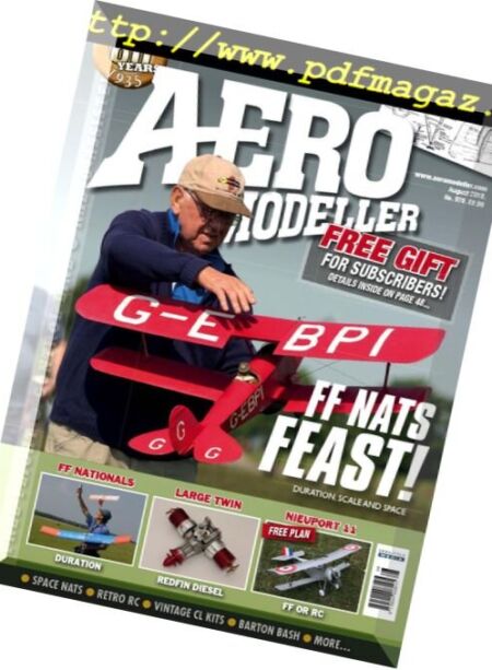 AeroModeller – August 2018 Cover