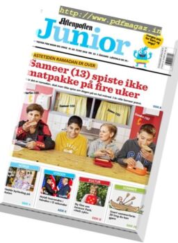 Aftenposten Junior – 19. juni 2018