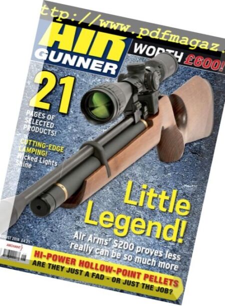 Air Gunner – September 2018 Cover