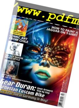 Airbrush Step by Step – April-June 2018
