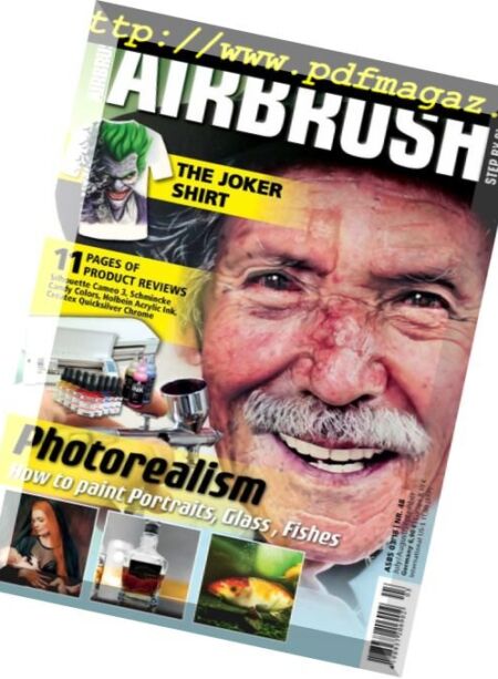 Airbrush Step by Step – July 2018 Cover