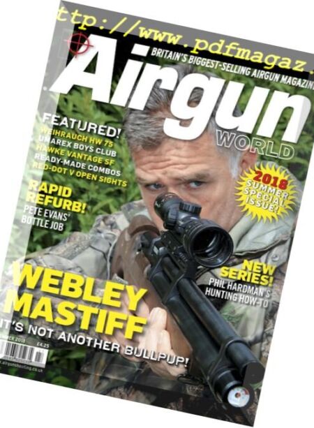 Airgun World – Summer 2018 Cover