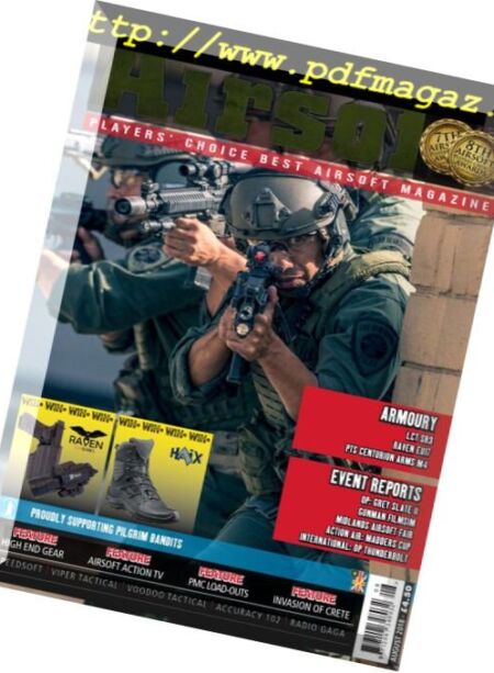 Airsoft Action – August 2018 Cover