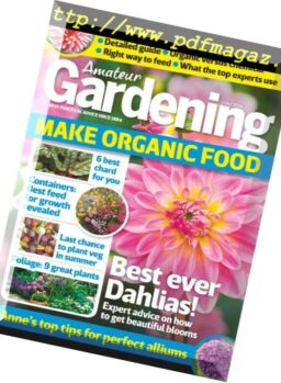 Amateur Gardening – 07 July 2018