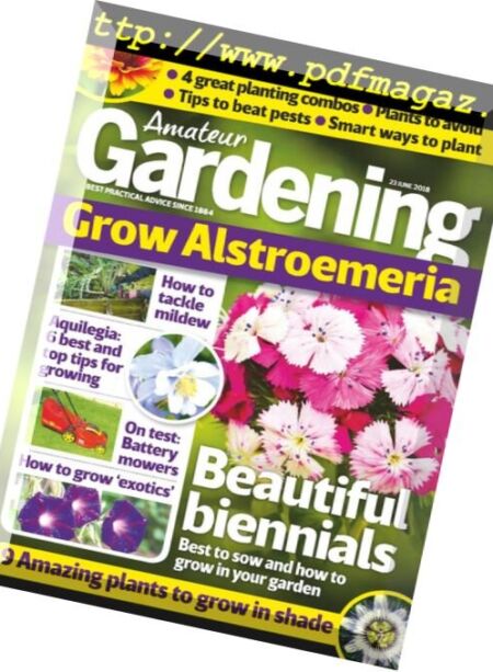 Amateur Gardening – 23 June 2018 Cover