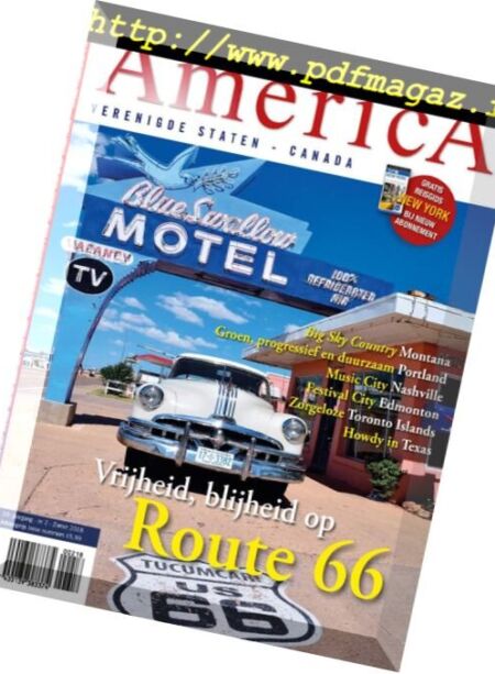 America Netherlands – Zomer 2018 Cover