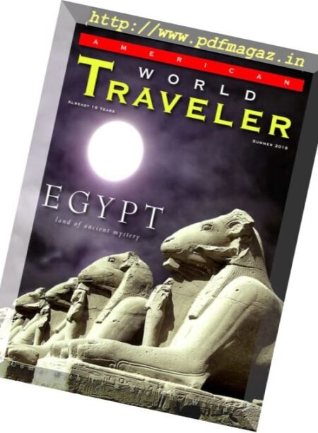 American World Traveler – Summer 2018 Cover