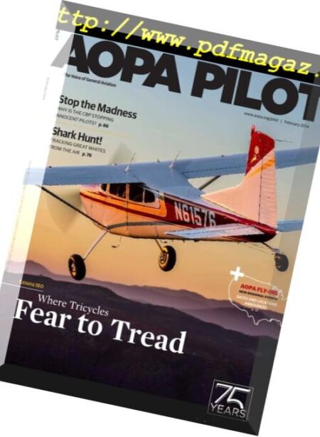 AOPA Pilot Magazine – February 2014 Cover