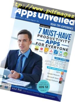 Apps Unveiled – July 2018