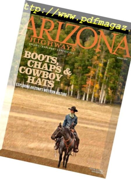 Arizona Highways – August 2018 Cover