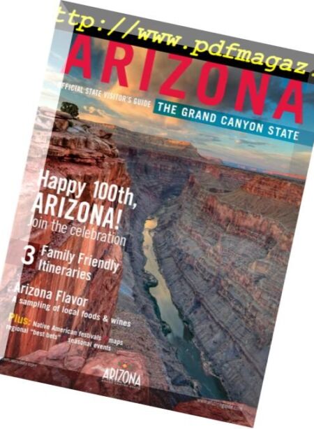 Arizona Official State Visitor Guide – 2011 Cover