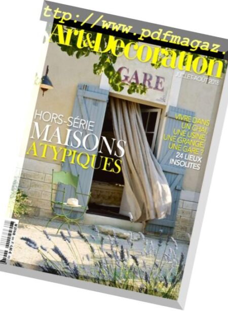Art & Decoration Hors-Serie – juillet 2018 Cover