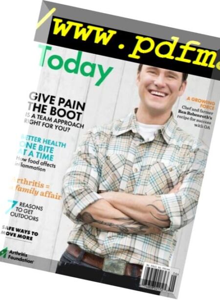 Arthritis Today – May-June 2018 Cover