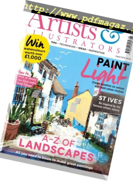 Artists & Illustrators – August 2018 Cover