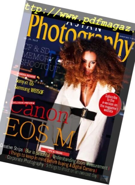 Asian Photography – 2012-08 Cover