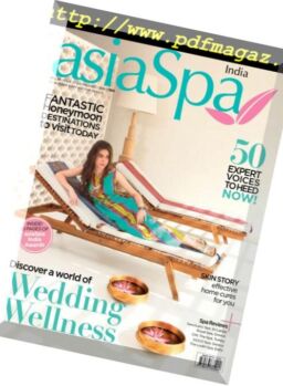 asiaSpa India – July-August 2018