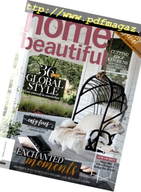 Australian Home Beautiful – August 2018 Cover