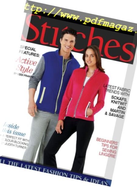 Australian Stitches – March 2018 Cover