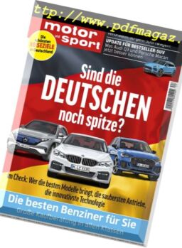 Auto Motor und Sport – 2 August 2018
