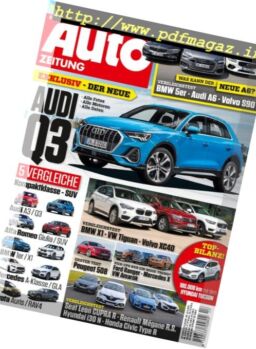 Auto Zeitung – 25 Juli 2018