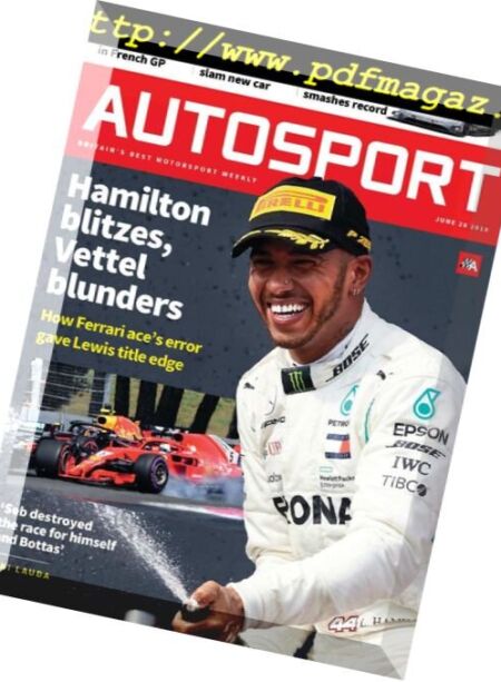 Autosport – 28 June 2018 Cover