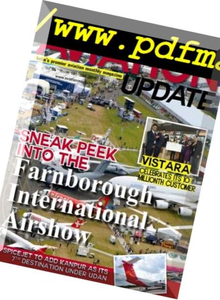 Aviation Update – July 2018 Cover