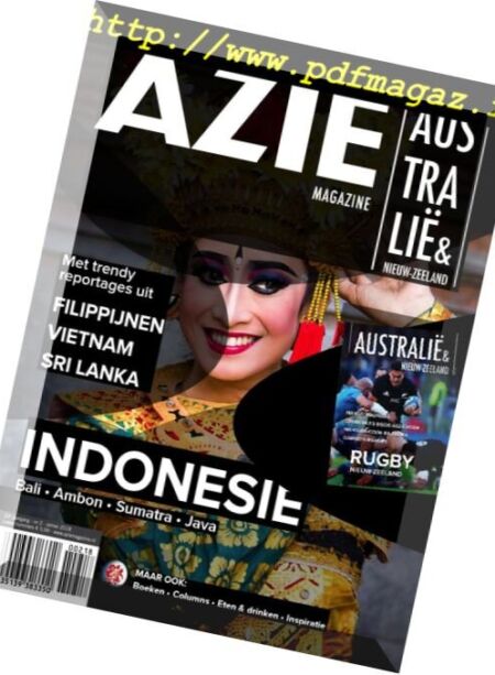 Azie Magazine – Zomer 2018 Cover