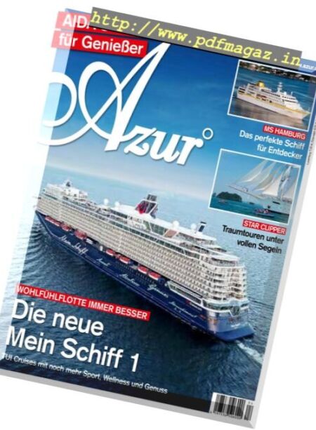 Azur Magazin – Juli-August 2018 Cover