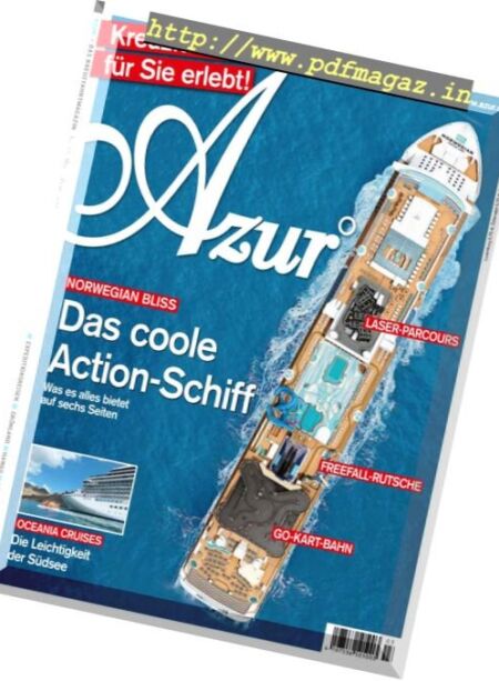 Azur Magazin – Mai-Juni 2018 Cover