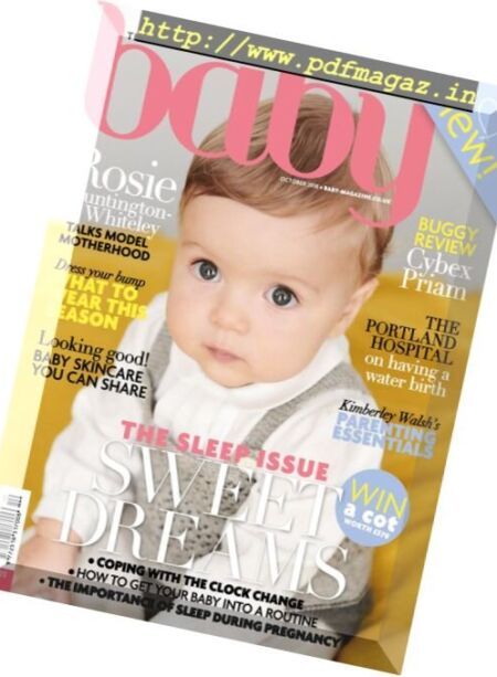Baby Magazine – October 2018 Cover